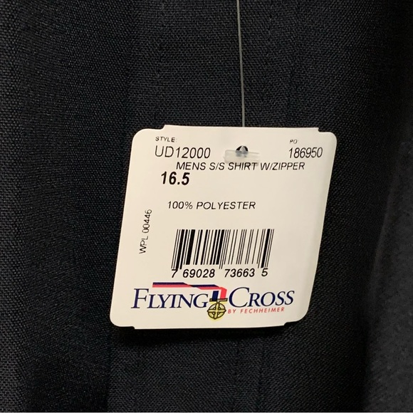 Flying Cross/ Urban Defender Men’s Justice Powerstretch Short Sleeve Shirt LAPD - Picture 8 of 9